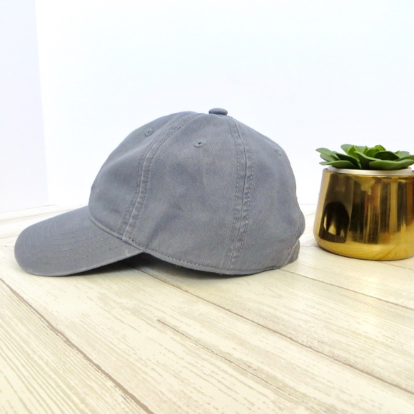 NEW! Adidas Originals Relaxed Strap Back Trefoil Logo Dad Hat Gray - Picture 2 of 6